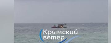 У Чорному морі тоне російський плавкран: третє судно за день