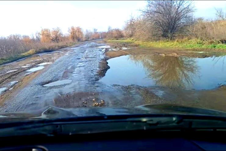 Коли почують наших жителів? Жителька Лісків показала критичний стан дороги до центру громади (відео)