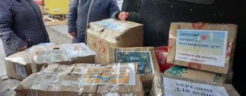 Майже 200 кілограмів смаколиків для захисників вирушили з Тарутинської громади на передову