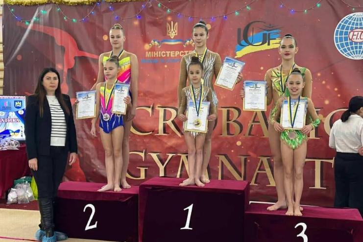 Всеукраїнський турнір з акробатики у Львові: успіхи арцизьких акробатів