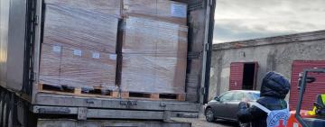 Одещина отримала рекордну гуманітарну допомогу від Червоного Хреста