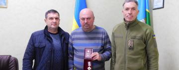 Директор Центру соціальних послуг Павлівської сільської ради Олександр Антонюк отримав орден "За мужність" ІІІ ступеня