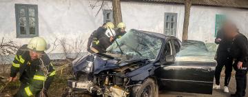 В Ізмаїлі деблокували жінку з понівеченої автівки