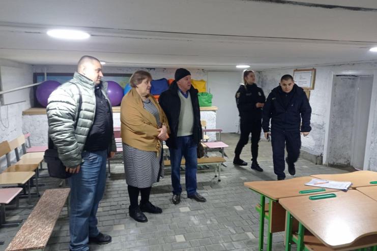 Навчання в освітньому закладі Кілійської громади відновлюється після відкриття укриття