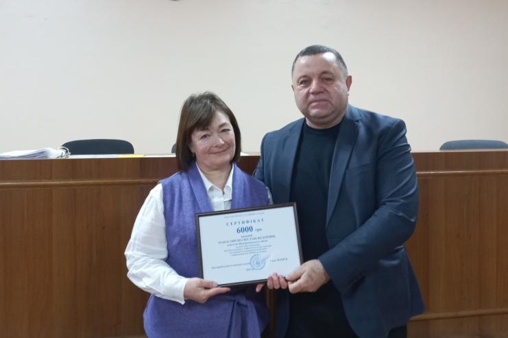 У Бессарабській селищній раді відзначили кращих вчителів та спортсменів