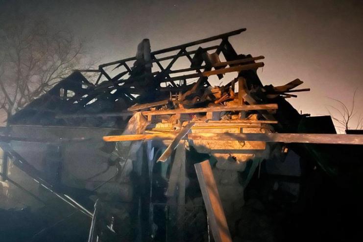 На світанку ворог знову атакував Ізмаїльський район ударними безпілотниками