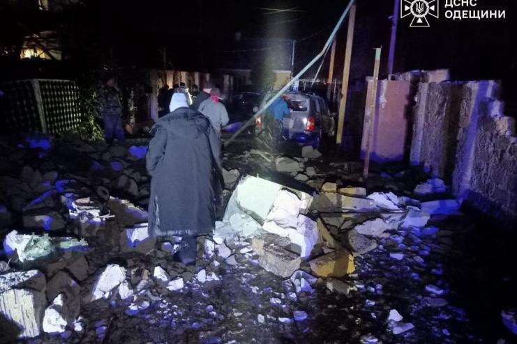 Троє постраждалих через атаку дронів-камікадзе на Одещині