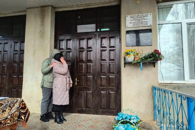 У ліцеї села Борисівка Татарбунарської громади відкрили меморіальну дошку на честь загиблого Героя Андрія Блашку
