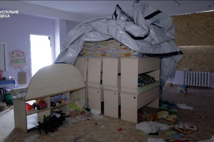 В Одесі після атаки дронами зруйнований дитячий садочок доведеться знести