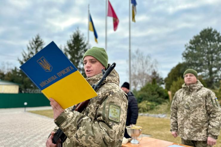 Новобранці Ізмаїльського прикордонного загону склали Військову присягу