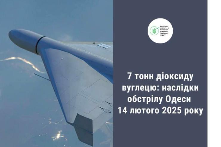 7 тонн діоксиду вуглецю потрапило в повітря внаслідок обстрілу припортової інфраструктури 