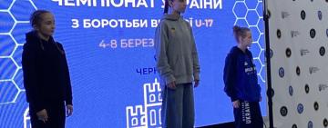 Юна борчиня з Бессарабської громади Емма Талпа – чемпіонка України з вільної боротьби U17