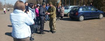 У Плахтіївці відбулось вшанування пам'яті та нагородження загиблого Героя на заході до дня народження Тараса Шевченка