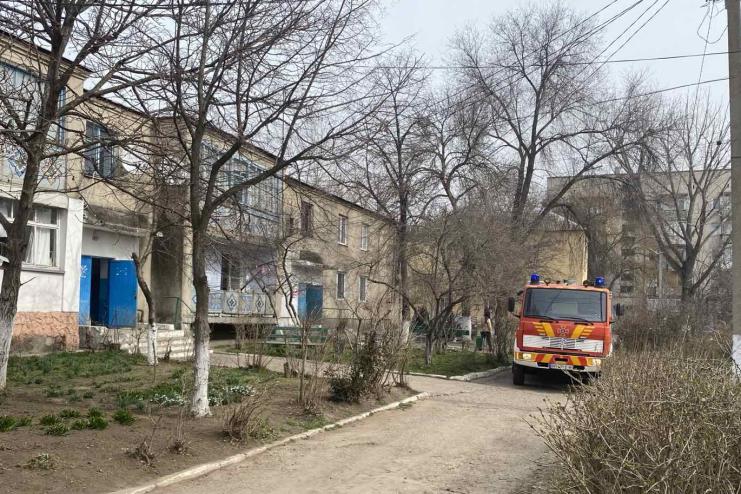 В Арцизі в багатоквартирному будинку горіли лічильники