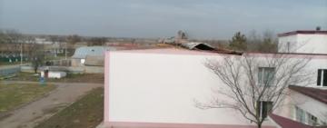 У Кілійській громаді сильний вітер зірвав дах зі школи