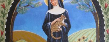 17 марта. Память преподобной Гертруды Нивельской