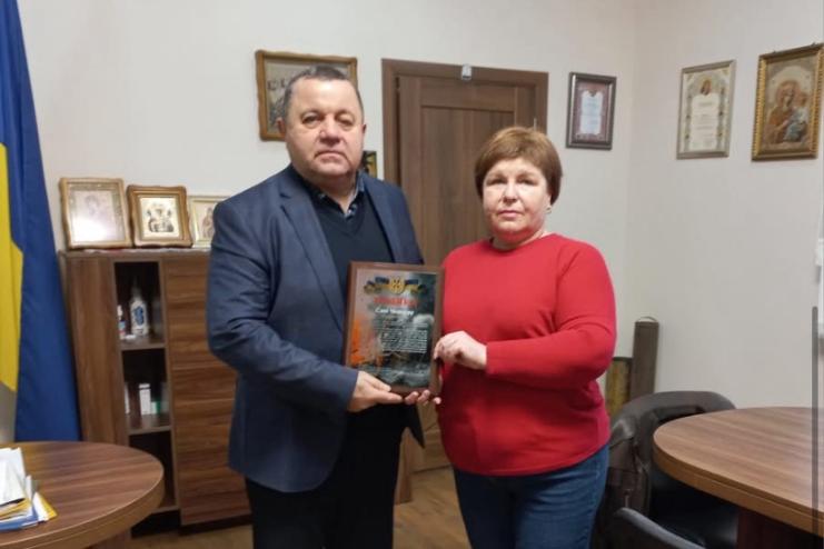 Бригада морської піхоти висловила подяку голові Тарутинської громади Саві Чернєву
