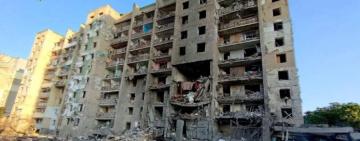 У Сергіївській громаді завершують ремонт у багатоповерхівці, яка постраждала від ракетного удару