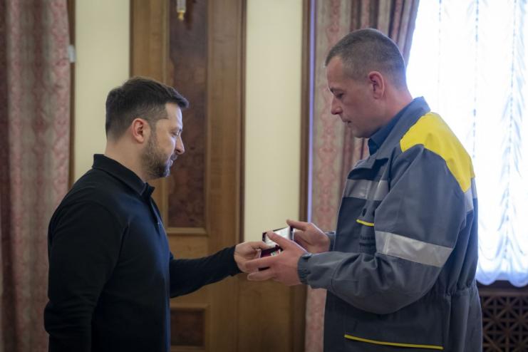 Енергетик ДТЕК Одеські електромережі удостоєний державної відзнаки Президента України