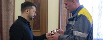 Енергетик ДТЕК Одеські електромережі удостоєний державної відзнаки Президента України