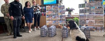 Ронні — зірка зустрічі: прикордонники Ізмаїльського загону відсвяткували День прикордонника разом з дітьми