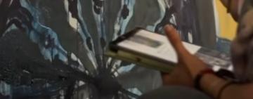 В Ізмаїлі зареєструють національний рекорд України-найбільший художній мурал на полотні з використанням натурального пір’я 