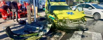 Смертельна ДТП в Ізмаїлі: зіткнулися карета швидкої допомоги та легковий автомобіль