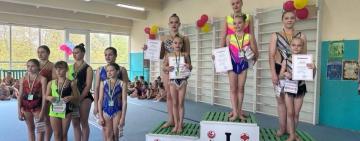 Юні акробатки Арцизької ДЮСШ вибороли медалі на Відкритому чемпіонаті в місті Луцьк