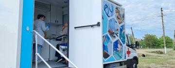 Арцизька «мобільна клініка» на колесах прийшла на допомогу Павлівській громаді