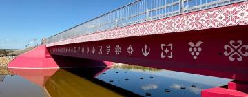 На півдні Одещини завершується ремонт мосту через канал Кофа