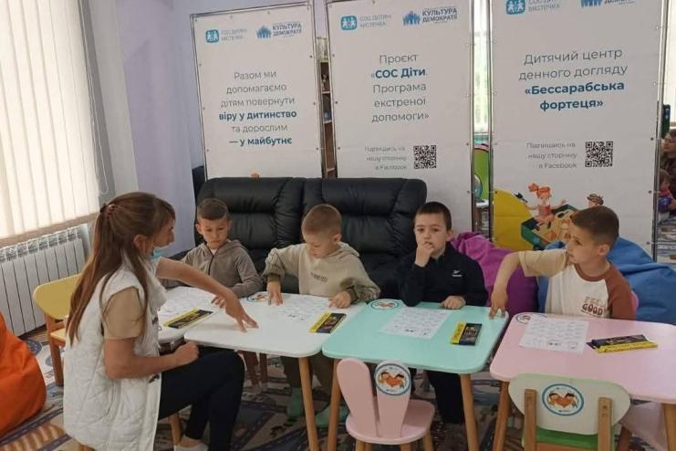Перший тиждень роботи дитячого центру «Бессарабська фортеця»: 40 дітей, десятки занять і нові емоції