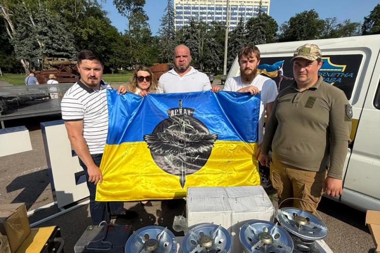 Допомога на передову: з Одещини відправили черговий вантаж для спецпідрозділів на херсонському напрямку