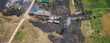 На Одещині люди отримали опіки, намагаючись приборкати вогонь самостійно
