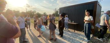 У Арцизі відкрили ще один бювет: мешканці Глинки тепер з якісною питною водою