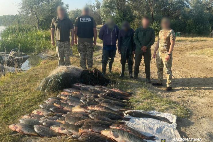На Одещині викрито браконьєрів у дельті Дунаю: збитки — понад 200 тисяч гривень