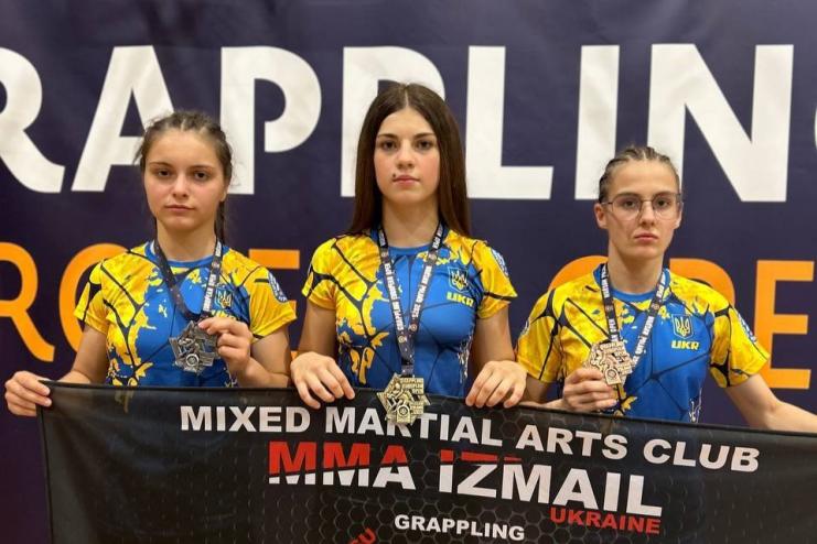 Три спортсменки з Ізмаїла вибороли 6 медалей на Чемпіонаті Європи з грепплінгу у Варшаві