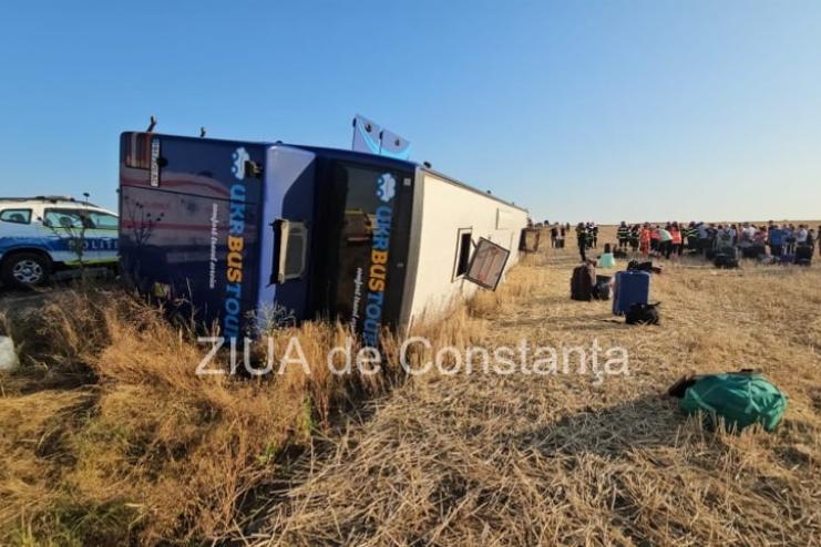Автобус рейсу «Одеса — Бухарест» перекинувся в Румунії: є постраждалі