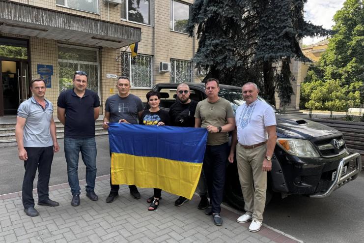 Саф’янівська громада передала захисникам 33-й автомобіль