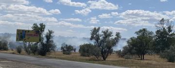 Подробиці пожежі в Арцизі: згоріла трава, автівка й постраждали двоє людей 