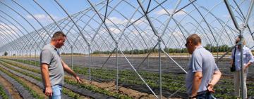 Білгород-Дністровська РДА відвідала інноваційне СФГ «Лапа і К»