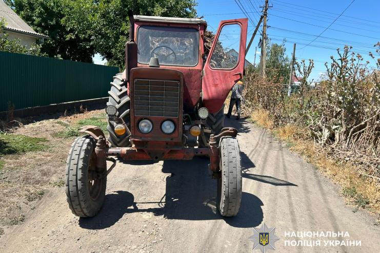На Одещині трактор наїхав на пішохода: поліція розпочала розслідування