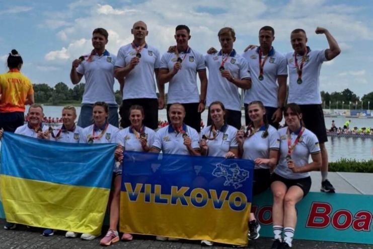 Уродженець Вилківської громади здобув  перемогу на чемпіонаті світу з веслування на човнах «Дракон»