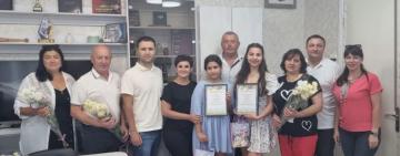 За визначні досягнення у навчанні та творчості юні мешканки Саф'янівської  громади були відзначені стипендіями Одеської обласної ради