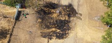 У Дивізійській громаді жінка підпалила 130 тюків соломи односельця: їй повідомлено про підозру