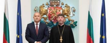 Гордість Арциза: отець Геннадій зустрівся з Президентом Болгарії та презентував унікальний духовний проєкт громади