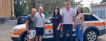 Німецькі партнери передали Арцизькій громаді службове авто для поліції