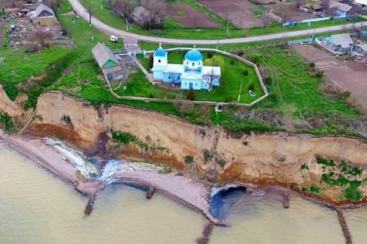 Абразія загрожує берегам Тузлівських лиманів та Лебедівці 