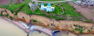 Абразія загрожує берегам Тузлівських лиманів та Лебедівці 