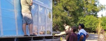 У селі Приморське Сергіївської ОТГ стартував перший етап оновлення місцевого Будинку культури