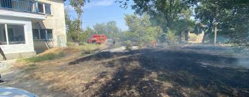 Арциз знову у вогні: спека та вітер спричинили нові пожежі